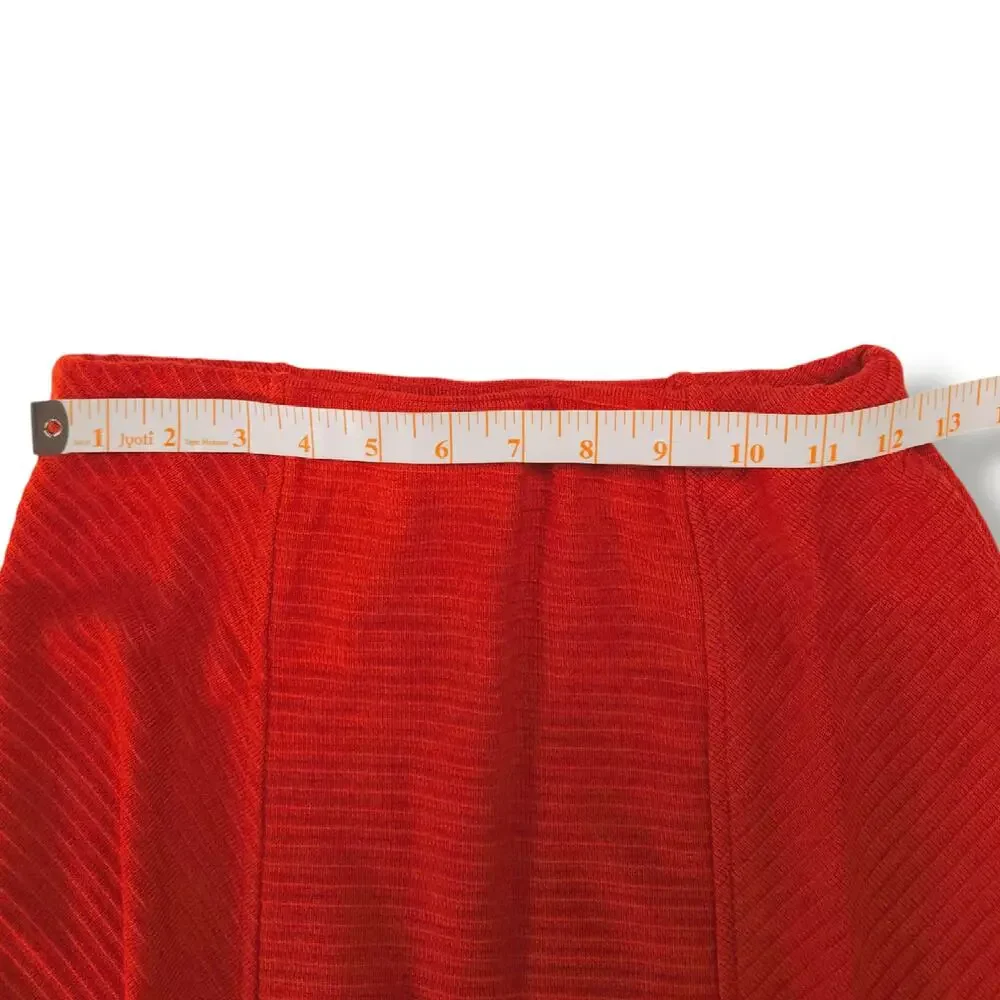 NWT B.O.G. Band‎ of the Free Renee Bodycon Ribbed Pencil Skirt Sz. S [4-6] Rust